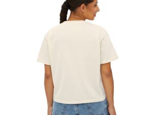 Sarcasm University Women's Boxy Tee - Casual Graphic Top for Humor Lovers - Image 4